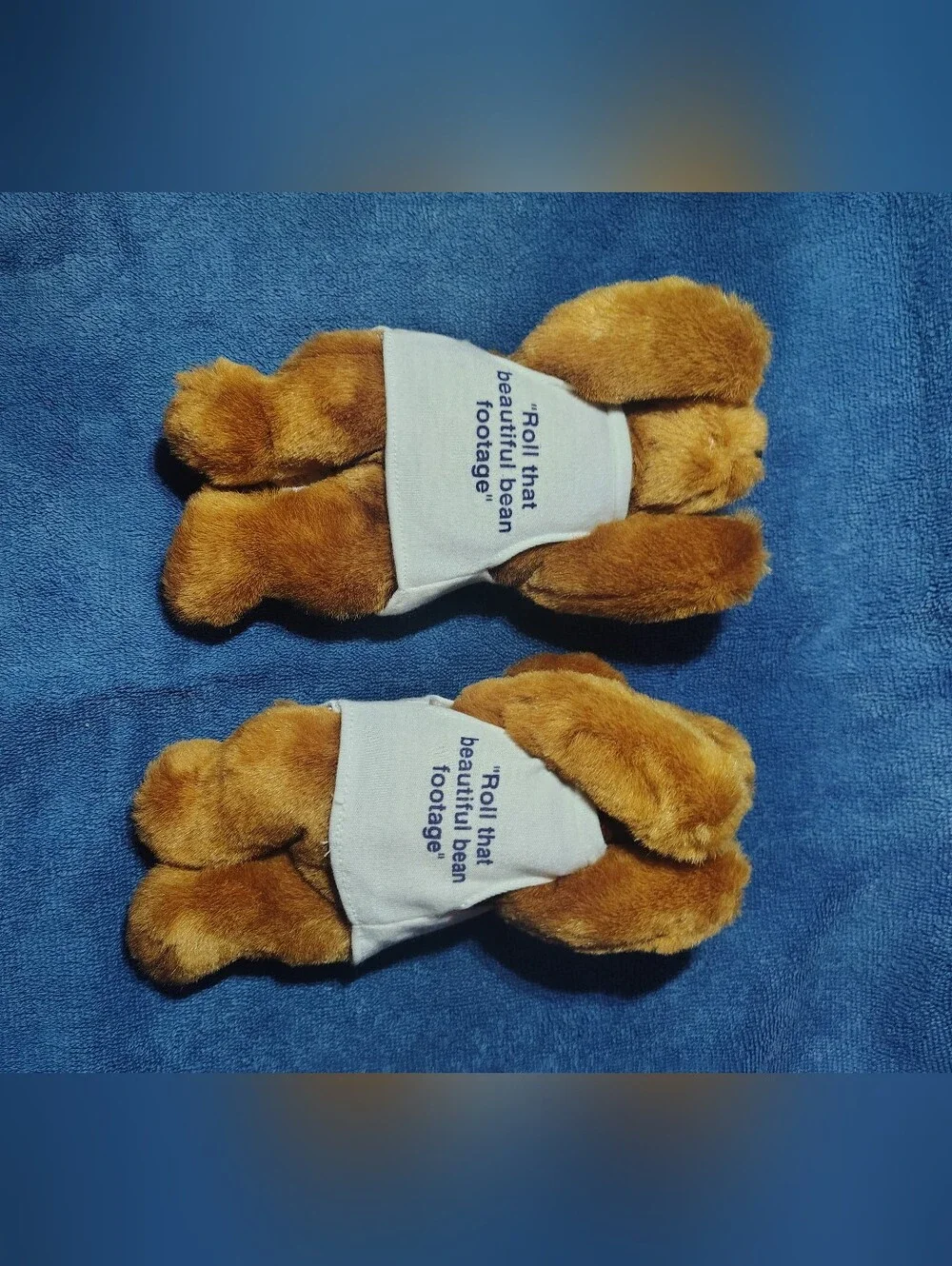 Animal Plush Tan/Brown Puppy with Light Gray Shirt